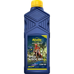 Putoline olej do silnika 4T 100% SYNTETYK N-TECH® PRO R+ OFF ROAD 15W50 1L