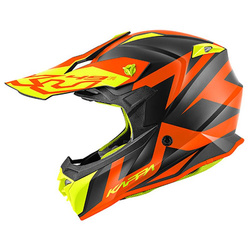 Kask cross Kappa KV49 Evo Great kolor czarny mat, pomarańczowy