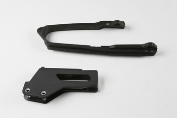 Komplet Ślizg UFO (SU03909) + Prowadnica (SU03908) w kolorze Suzuki