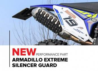 Polisport Osłona tłumika uniwersalna ARMADILLO EXTREM SILENCER GUARD