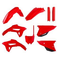 Polisport Pełny komplet plastików Honda CRF 250R '22; CRF 450R '21-'22 kolor czerwony/czarny