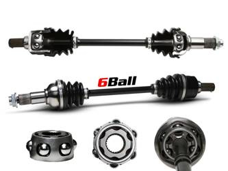 Półoś napędowa YAMAHA YFM350 BRUIN 04-06 YFM 350 GRIZZLY 07-11 YFM 450 WOLVERINE 06-10 AB6 STRONG PRZÓD STRONA LEWA PRAWA All Balls