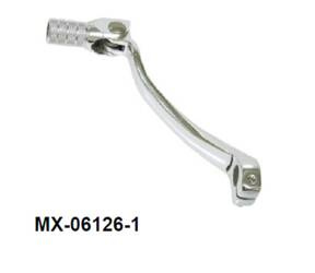 Dźwignia zmiany biegów z kutego aluminium Honda CRF 450 R '02-'04   srebrny