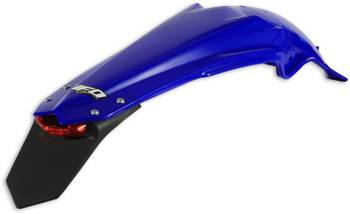 Błotnik tył UFO ENDURO z lampką LED dla Yamaha YZF 250 '10-'13, kolor niebieski