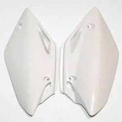 UFO Tylne Boczki Honda CRF 150R '07-'09 kolor biały