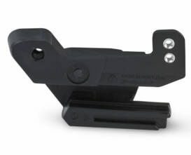 Wkład prowadnicy łańcucha Kawasaki KXF 250 / 450 09-17 Polisport czarny