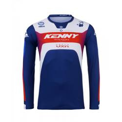 Kenny Racing Bluza cross TRACK FOCUS PATRIOT kolor niebieski,biały,czerwony
