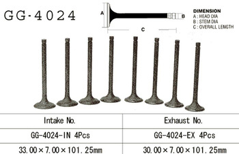 Vesrah Zawór wydechowy KAWASAKI VN 1500/1600 87-08