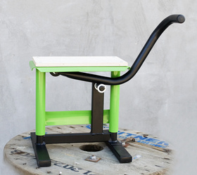 Biketec stojak/podnośnik/podstawka pod motocykl cross kolor zielony