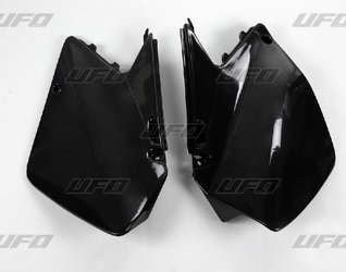 Boczki Tylne UFO do Suzuki RM 125 / 250 '06-'17, kolor czarny