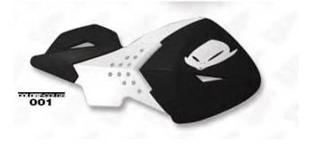 Osłony Dłoni UFO Handbary ESCALADECZARNO z Mocowaniami 22MM kolor biały