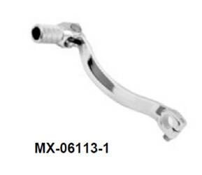 Dźwignia zmiany biegów z kutego aluminium Honda CR 125 '83-'07   srebrny