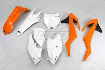 UFO Komplet plastików KTM SX/SXF '16-'18 ( Z WYJĄTKIEM SX 250 '16)'16