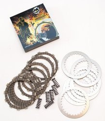 Nachman Zestaw sprzęgła (tarcze + przekładki + sprężyny) KAWASAKI KX 125 97-02 (EBS4425) (EBS056)