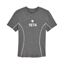 T-Shirt Fox Lady Moto-X Fitted szary