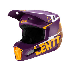 Kask Leatt Kit 3.5 kolor fioletowy, żółty