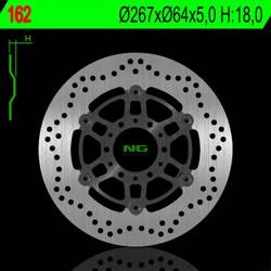 NG Tarcza hamulcowa (PŁYWAJĄCA) przód YAMAHA SR 250 CLASSIC 95-03 / XV 250 VIRAGO 91-94