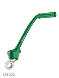 Accel Zielona Dźwignia Startera / Kopka Aluminiowa / Kawasaki KX [85/100] '01-'22 / KX [112] '22