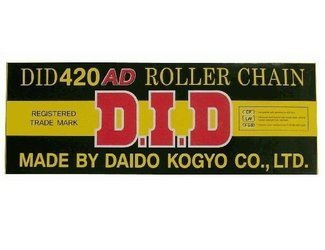 DID Łańcuch 420 AD 134 ogniw bez O-Ringów otwarty zapinka
