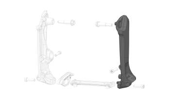 Stark Future Boczna płyta ramy Stark Varg SM, EX, MX 1.2, MX 1.0 [Prawa] [Kuta]