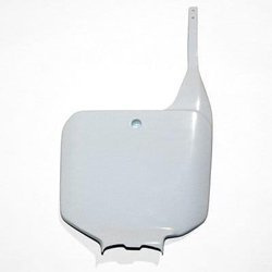 Plastron UFO / Pole Numerowe Przód dla Honda CR 125 250 '95-'99 / CR 500 '95-'01 kolor biały