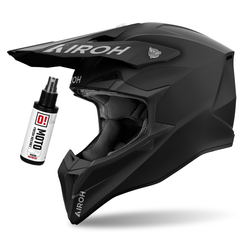 Kask cross Airoh Wraaap czarny / matowy