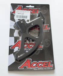 Accel Czarna Aluminiowa Osłona Tylnej Tarczy Hamulcowej KTM SX/SXF '04-'18 / EXC/EXCF '04-'19