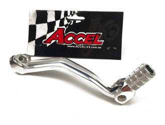 Accel/Srebrna Dźwignia Zmiany Biegów Aluminiowa/Yamaha YZ [125/250] '05-'22