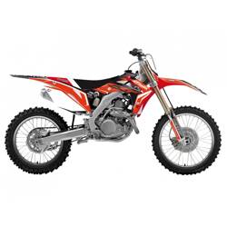 BLACKBIRD Okleina + poszycie na siedzenie Honda CRF 250 14-17, CRF 450 13-16