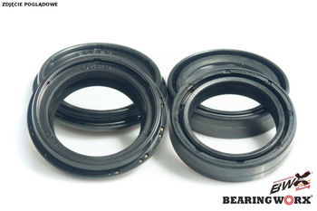 Bearing Worx Komplet uszczelniaczy olejowych i pyłowych Aprilia RSV1000, BMW F800R, S, ST, Suzuki DL1000V V-STROM, Yamaha XV1700