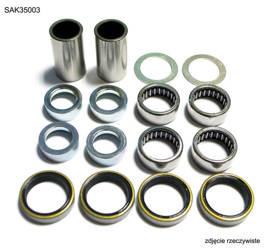 Bearing Worx Zestaw naprawczy wahacza KTM / XC / SX / SX-F / Duke R / XC-F / Duke L / Adventure R / Adventure Rally Husqvarna NORDEN / FX / TC / FC / FS / TX i / TX