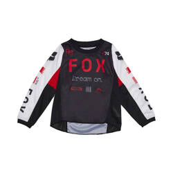 Bluza cross junior Fox 180 Race Spec kolor czerwony, fluo