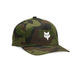 Czapka z daszkiem Fox Head Camo Junior kolor zielony