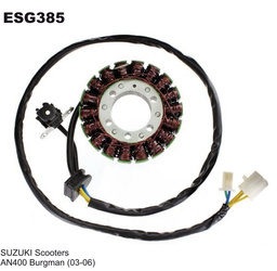 Electrosport Uzwojenie alternatora / stator Suzuki AN 400 Burgman 03-06