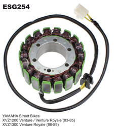 Electrosport Uzwojenie alternatora / stator Yamaha XVZ 1200/1300 VENTURE ROYALE 83-89