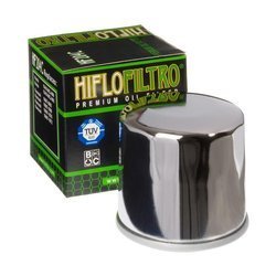 Hiflo filtr oleju HF 204 Honda / Kawasaki / Yamaha CHROM