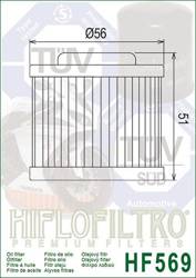 Hiflo filtr oleju HF 569 MV AUGUSTA (OEM 8000B5425)