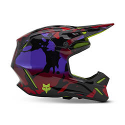 Kask Fox V3 Throttle kolor żółty, fluo