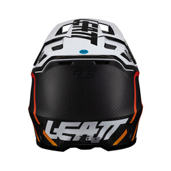 Kask + gogle cross Leatt Kit Moto 9.5 Carbon/Biały V25