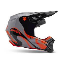 Kask na crossa Fox V1 Emotion kolor szary