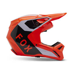 Kask na crossa Fox V1 Lean kolor pomarańczowy, fluo