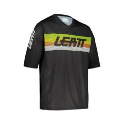 Koszulka rowerowa LEATT MTB ENDURO 3.0 rękaw 3/4 kolor czarny