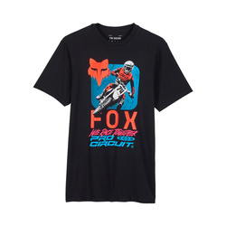 Koszulka z krótkim rękawem / T-Shirt Fox Pro Circut kolor czarny