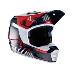 Leatt Kask cross 3.5 v22 kolor granatowy, czerwony