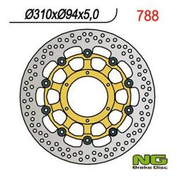 NG Tarcza hamulcowa (PŁYWAJĄCA) przód HONDA CBR 1000 RR 04-05 / CB 1300 01-10 CBR 600RR 03-17 / CB 1000R 08-16 / CTX 1300 14-16