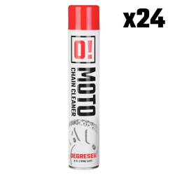 OMOTO Spray do czyszczenia łańcucha / Chain cleaner PAKIET 24 sztuki / 750ml